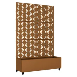casa.pro Aaskis 190 x 120 x 38 cm Braun