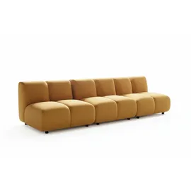 KAWOLA Modulsofa LAYLA gelb