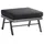 Sieger Auckland Hocker 72 x 72 x 47 cm eisengrau/grau