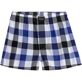 LE JOGGER Webboxer (Packung, 3 St.), farbig kariert, Gr. 6, bunt, , 499752-6