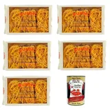 Rummo Fettuccine All'uovo Pasta Mit Ei, Eierpaste - 5x 250g+Polpa 400g