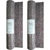 Malervlies Abdeckvlies Schutzvlies Vlies Anti-Rutsch Beschichtung 180 g/m2 2x25m - Schwarz