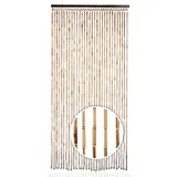 Kobolo Bambusvorhang 90 x 200 cm Braun