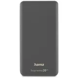 Hama Power Pack Supreme 20HD. 20000mAh. Grau