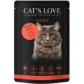 Cat's Love Adult Rind Pur mit Distelöl & Löwenzahn 85 g