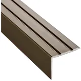 SO-Tech SO-TECH® Treppenkantenprofil Alu 1000 x 25 x 18 mm kürzbar selbstklebend leichte Montage (1-St) goldfarben