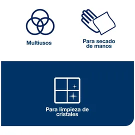 TORK Advanced Mehrzweck-Papierwischtücher Mini M1, 1-lagig, Weiß 11 Rollen