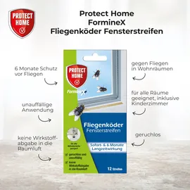 Protect Home FormineX Fliegenköder Fensterstreifen 12 St.