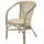 Kobolo Rattansessel VALENCIA Korbsessel 56 x 71 x 82 cm braun