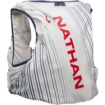 Nathan Pinnacle 12l Trinkweste - Vapor Grey / Ribbon Red - L