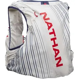 Nathan Pinnacle 12l Trinkweste - Vapor Grey / Ribbon Red - L