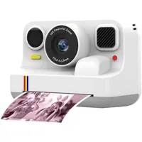 Blossom Digitalkamera Kinder Kamera 1080P 2,4" Display Kinder ab 3 Jahre Kinderkamera (48 MP, inkl. Front- & Rückkamera, Bluetooth-Druck, 1080P Video,MP3, Spiel, für Jungen & Mädchen) weiß