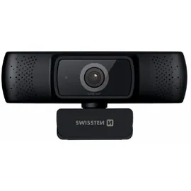 Swissten Webcam Full HD 1080p Schwarz
