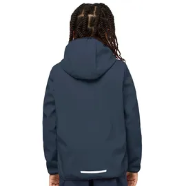 Jack Wolfskin Fourwinds Kids Softshelljacke Blau 176