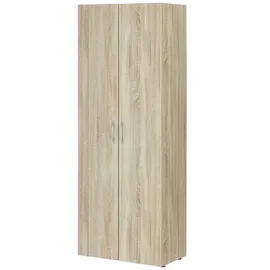 WIMEX Multiraumkonzept 70 x 185 x 40 cm eiche sägerau