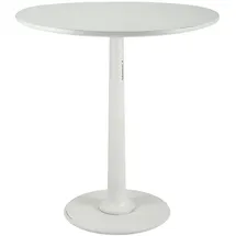 deluke Beistelltisch Ø 70 x 77 cm Antik-Weiß