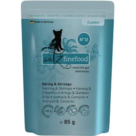 Catz Finefood N° 13 Hering & Shrimps 16 x 85 g