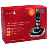 Doro 8R Schnurlos Telefon mit Anrufbeantworter Schnurloses