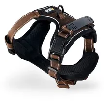 LIONTO Hundegeschirr Braun M