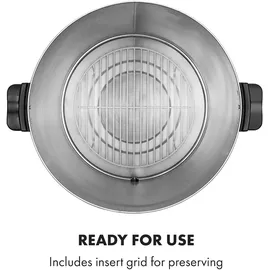 Klarstein KonfiStar 50 Digital Einkochautomat Getränkespender 2500W 50L 100°C 180min Edelstahl