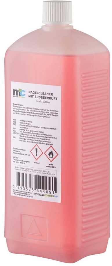 Medicalcorner24 Isopropanol 70% Nagel Cleaner 1 l