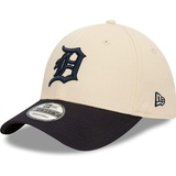 New Era Herren, Cap 9Forty Strapback Sidepatch Detroit Tigers Beige