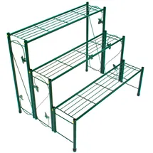 DEMA Blumentreppe Verona 78 x 55 x 65 cm Grün