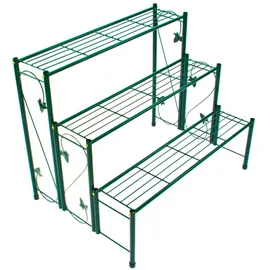 DEMA Blumentreppe Verona 78 x 55 x 65 cm Grün