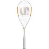 Wilson Squash-Schläger, Tempest Pro, Unisex, Kopflastige Balance, weiß/gold, WR006710H0