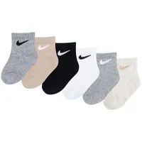 Nike 6-Pack Terry Socken Infant, Multi, 12-24M