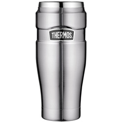 Thermos Thermosbecher Stainless King Edelstahl Silber