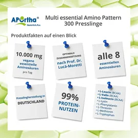 APOrtha Multi Essential Amino Pattern Presslinge 300 St.