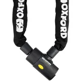 Oxford Alarm Chain 10 Schwarz Kettenschloss