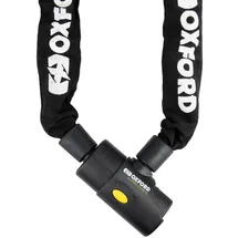 Oxford Alarm Chain 10 Schwarz Kettenschloss