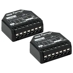 SHELLY WLAN-Schaltaktor 2PM Gen3, 2 Kanal, Bluetooth, 2 Stück