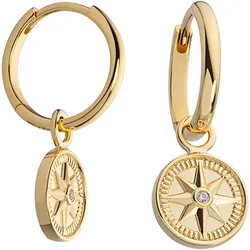 PAUL HEWITT - OHRRINGE - WINDROSE - gold
