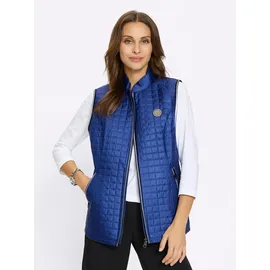 Inspirationen WITT WEIDEN Steppweste in royalblau, | Gr.: 44