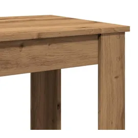 vidaXL Bartisch Artisan-Eiche 51 x 50 x 103,5 cm braun