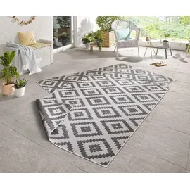 HANSE HOME Malta Wendeteppich 200 x 290 cm grau/creme
