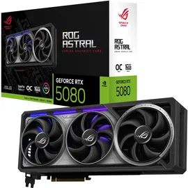 Asus ROG Astral GeForce RTX 5080 16 GB GDDR7 90YV0LV0-M0NA00