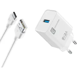 Cellularline USB Charger Kit 18W Typ-C White