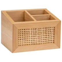 Wenko Aufbewahrungsbox Allegre 12 x 8,5 x 9 cm 3-tlg. braun
