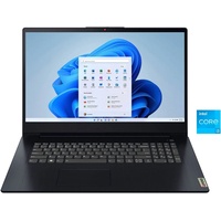 Lenovo IdeaPad 3 17IAU7 Notebook (43,94 cm/17,3 Zoll, Intel Core i3 1215U, UHD Graphics, 512 GB SSD) blau