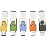Intenso Basic Line 64GB, USB-A 2.0, 5er-Pack (3503595)