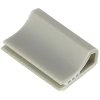 TRU Components Befestigungssockel TC-6645724 für Flachbandkabel Hellgrau 100 St.