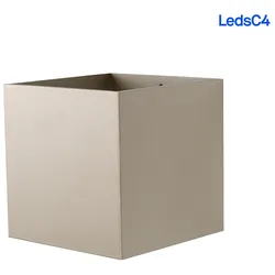 LEDS C4 Wandleuchte KUB LED 4,3W 3000K Gold 271lm LEDS-05-3220-DL-DL