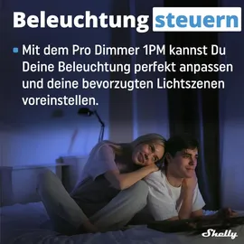 Shelly Pro 1PM, DIN-Schienen-Schaltmodul mit Strommessfunktion, 1-Kanal, Schaltaktor
