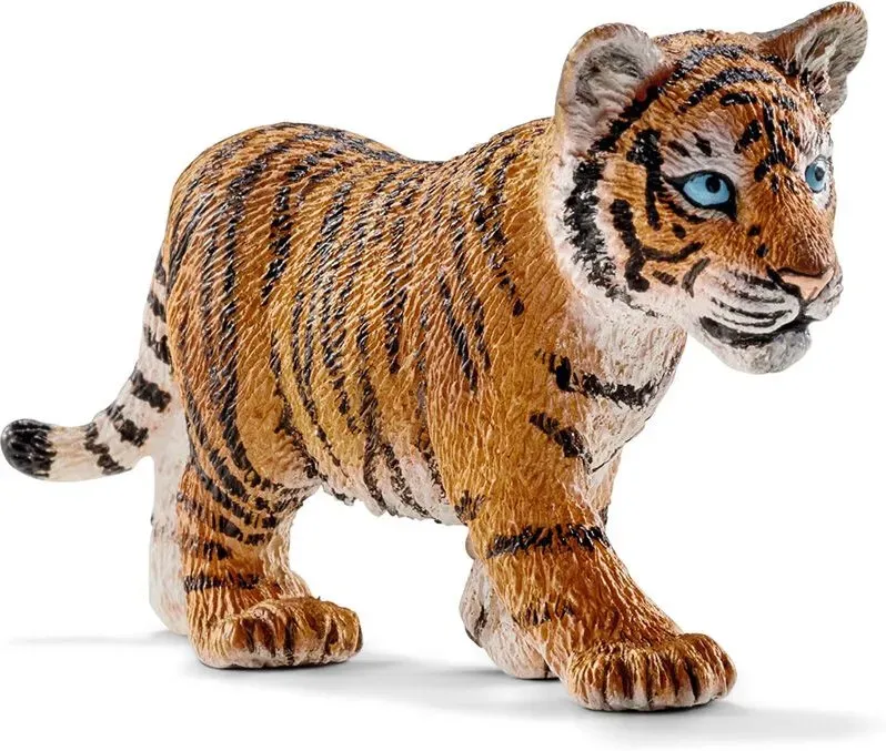 SCHLEICH Tiermodell: Wildtiger-Baby, 7 x 2 x 4 cm