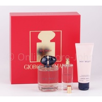 Giorgio Armani My Way Eau de Parfum 90 ml + Eau de Parfum 15 ml + Body Lotion 75 ml Geschenkset