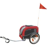 Nobby SENLIMA Fahrradhundeanhänger rot